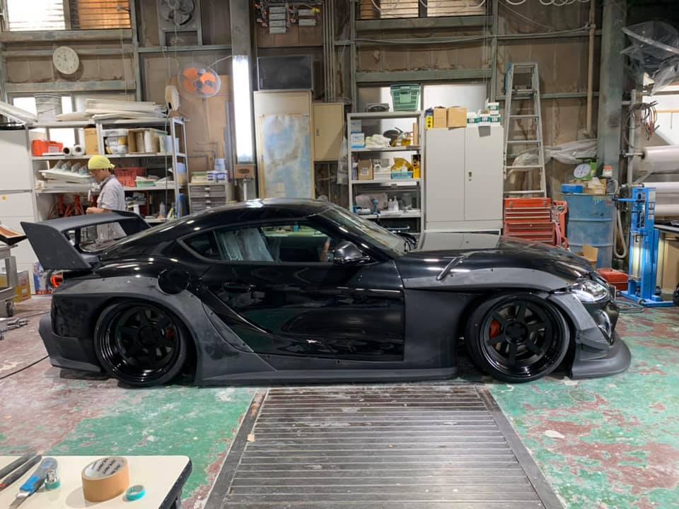 Liberty Walk LB-WORKS Complete Body kit | SupraMKV - 2020+ Toyota Supra ...
