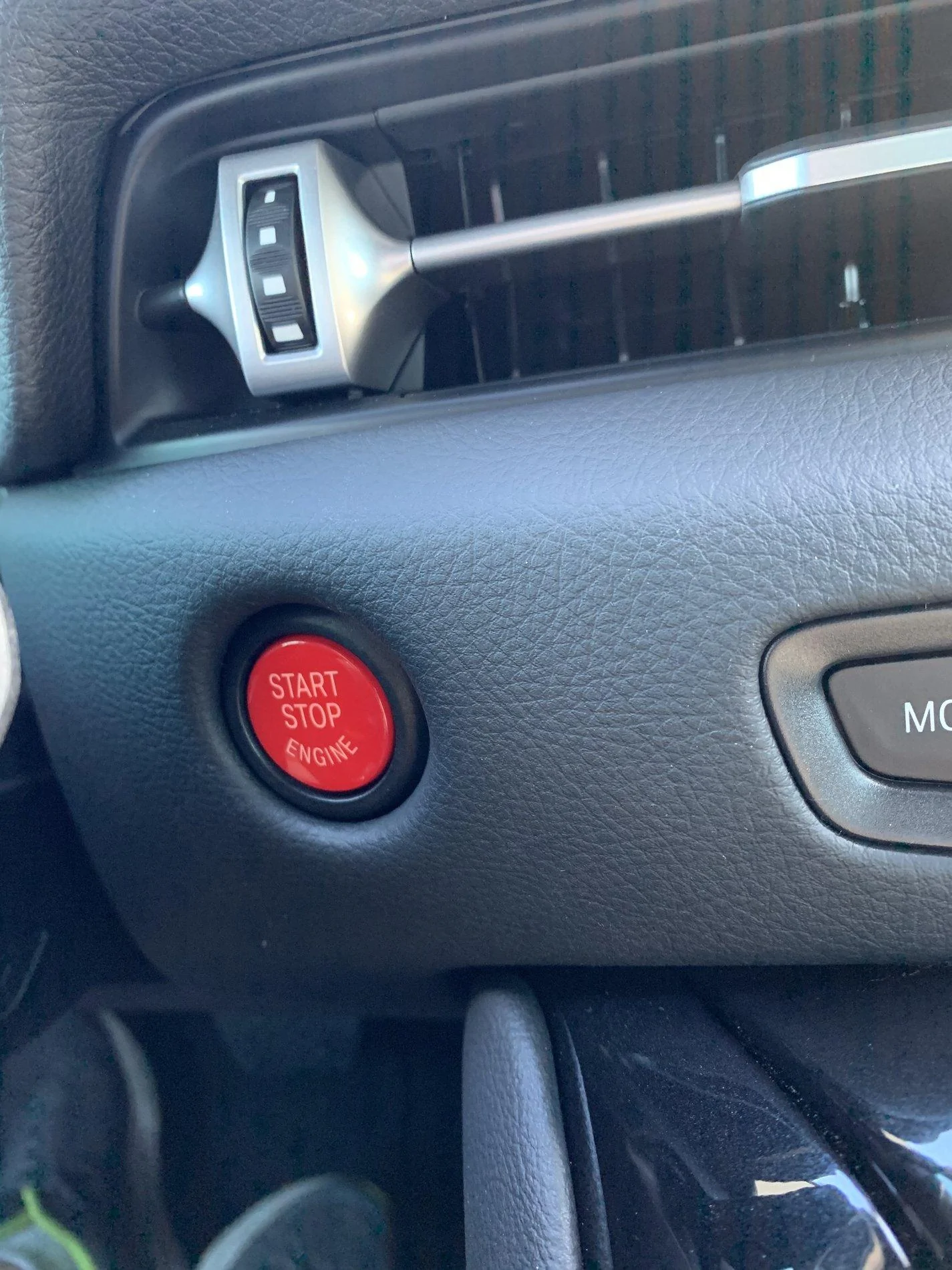 AutoTecknic Royal Blue Start Stop Button - A90 Supra 2020-Up main image 1