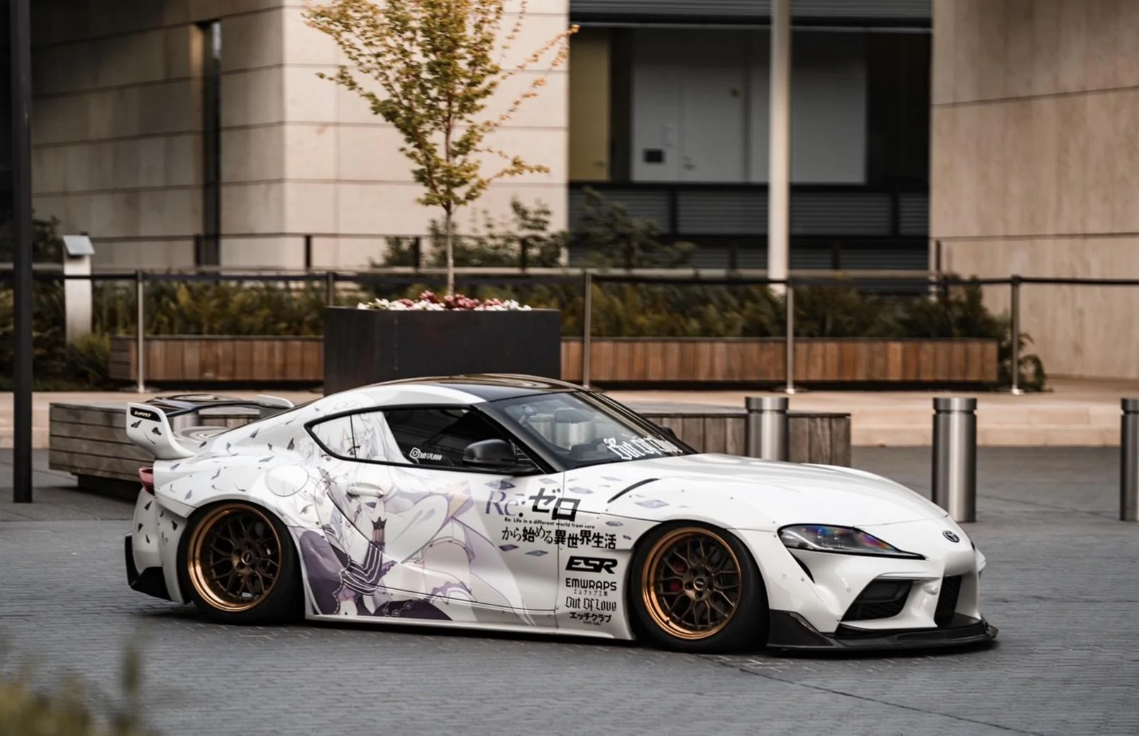 Toyota supra anime