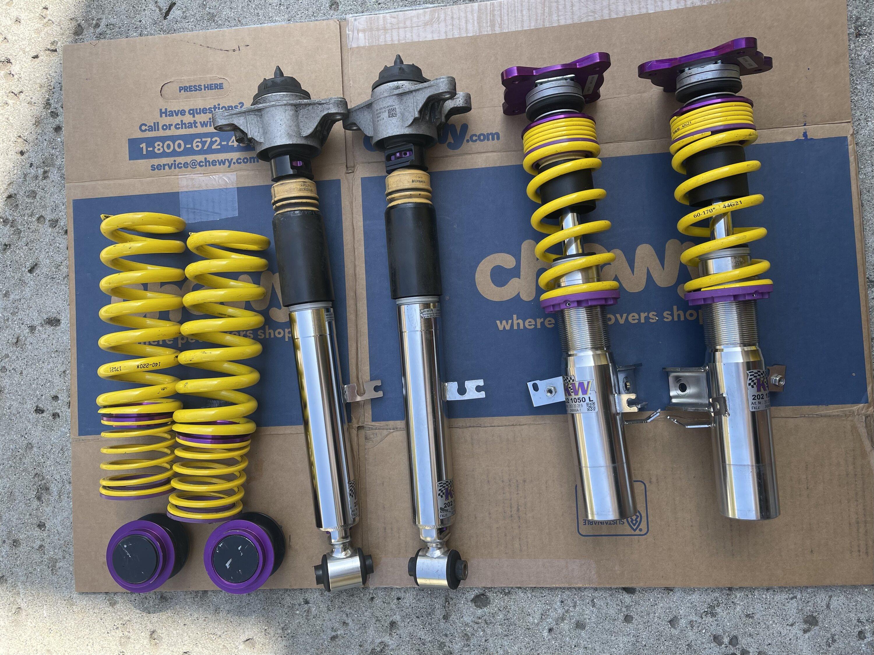 KW Clubsport 2-Way Coilover Kit - 1988-1996 Volkswagen Corrado main image 1