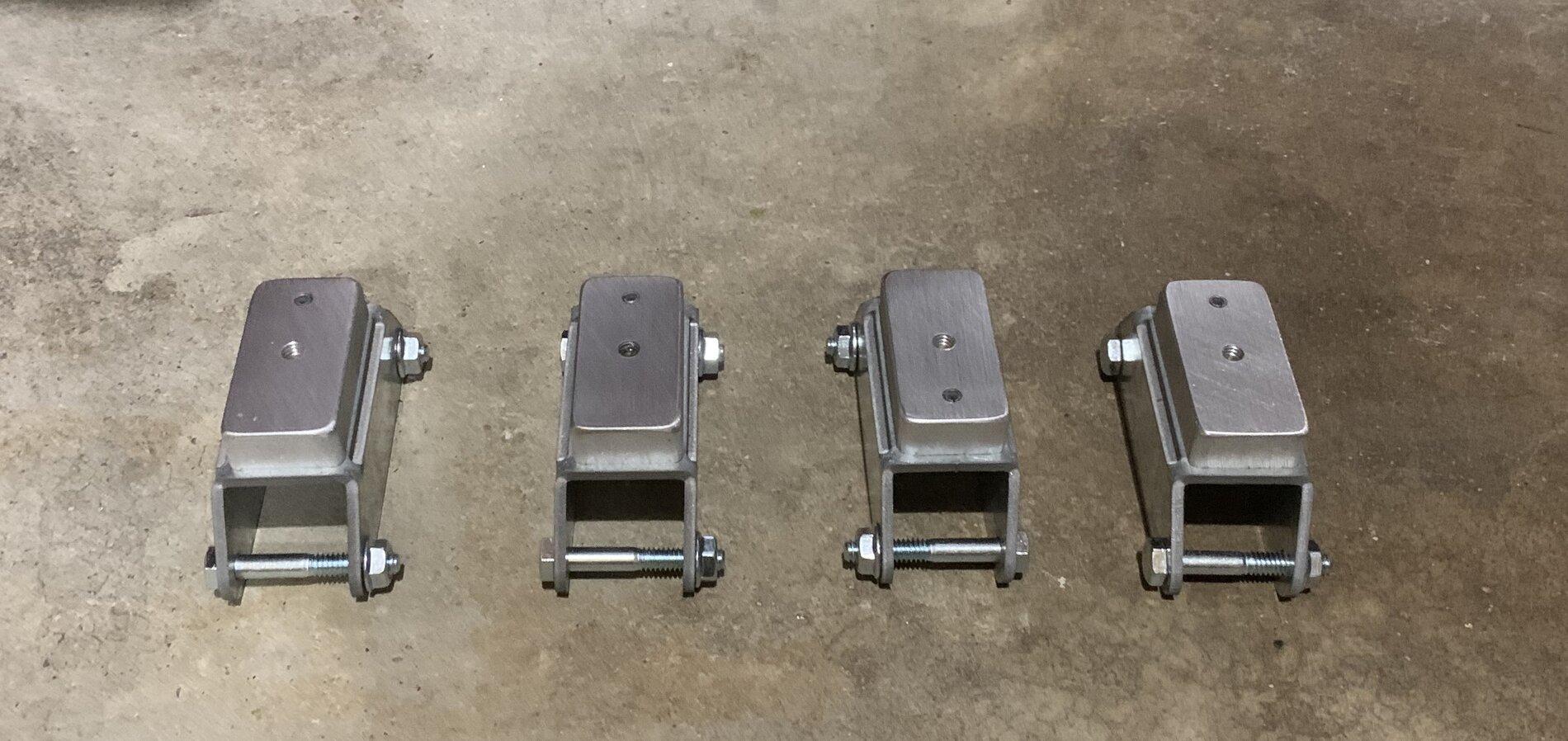 BEVINSEE Jack Stand Adapters For BMW, MINI, Toyota Supra A90 - Fits 3-4 Ton Stands From Major Brands 14 thumbnail image