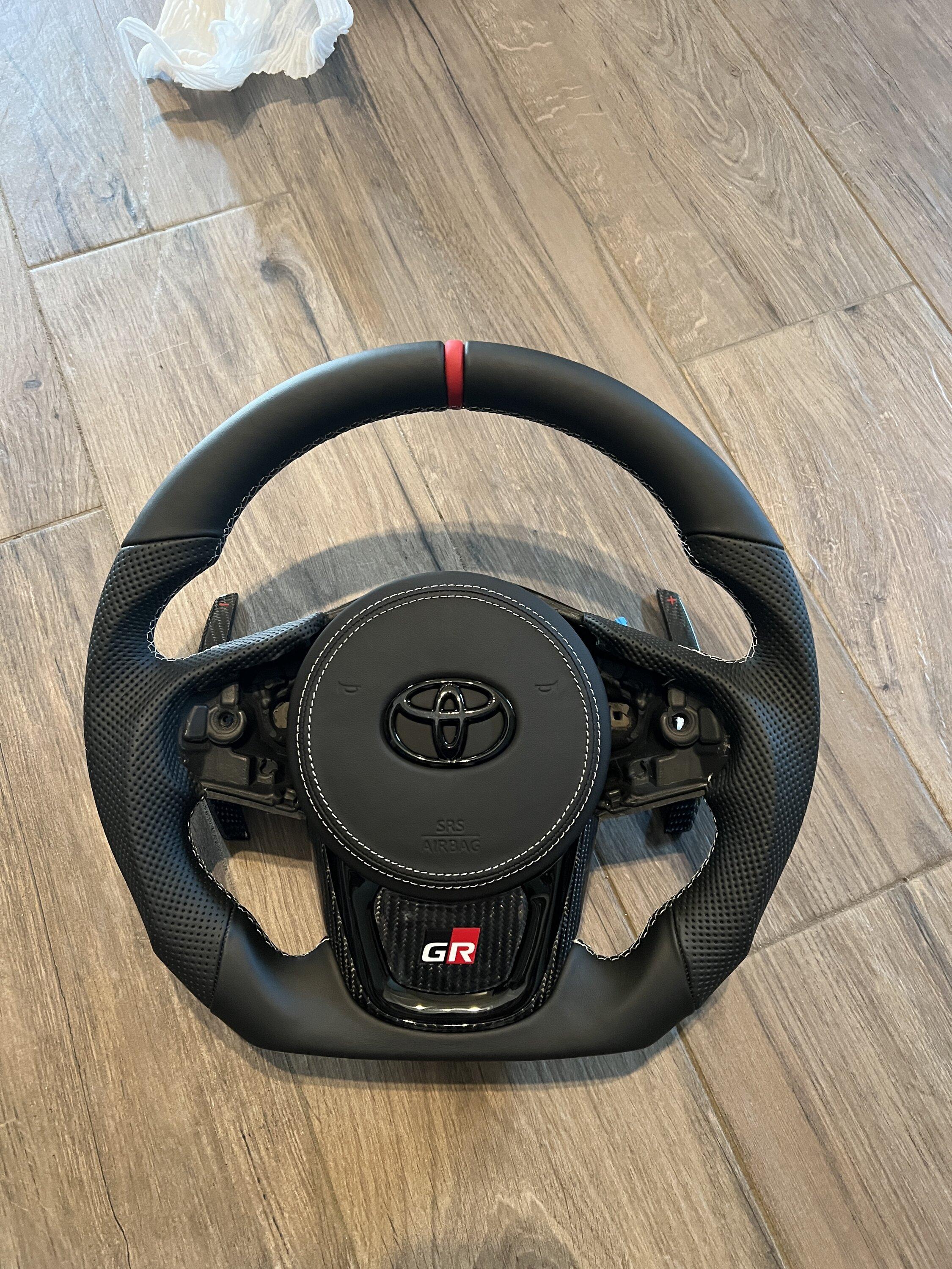 FS Custom Steering Wheel New SupraMKV 2020+ Toyota Supra Forum