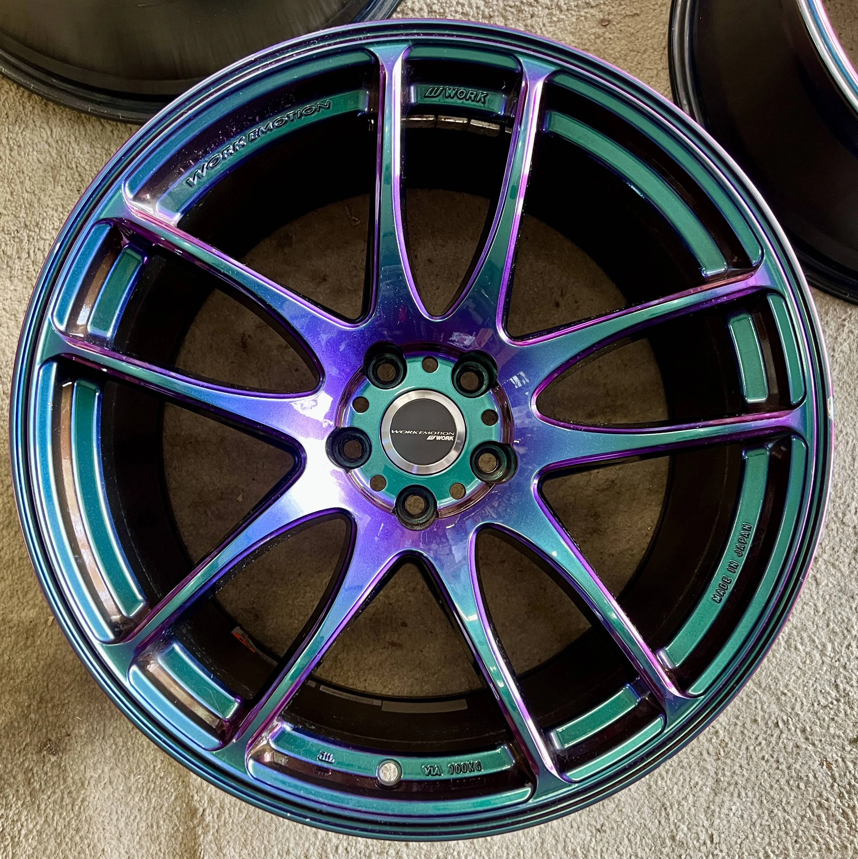 Work Wheels Japan Emotion Kiwami 19” (Buy 4 get 2 free!! Total 6 rims ...