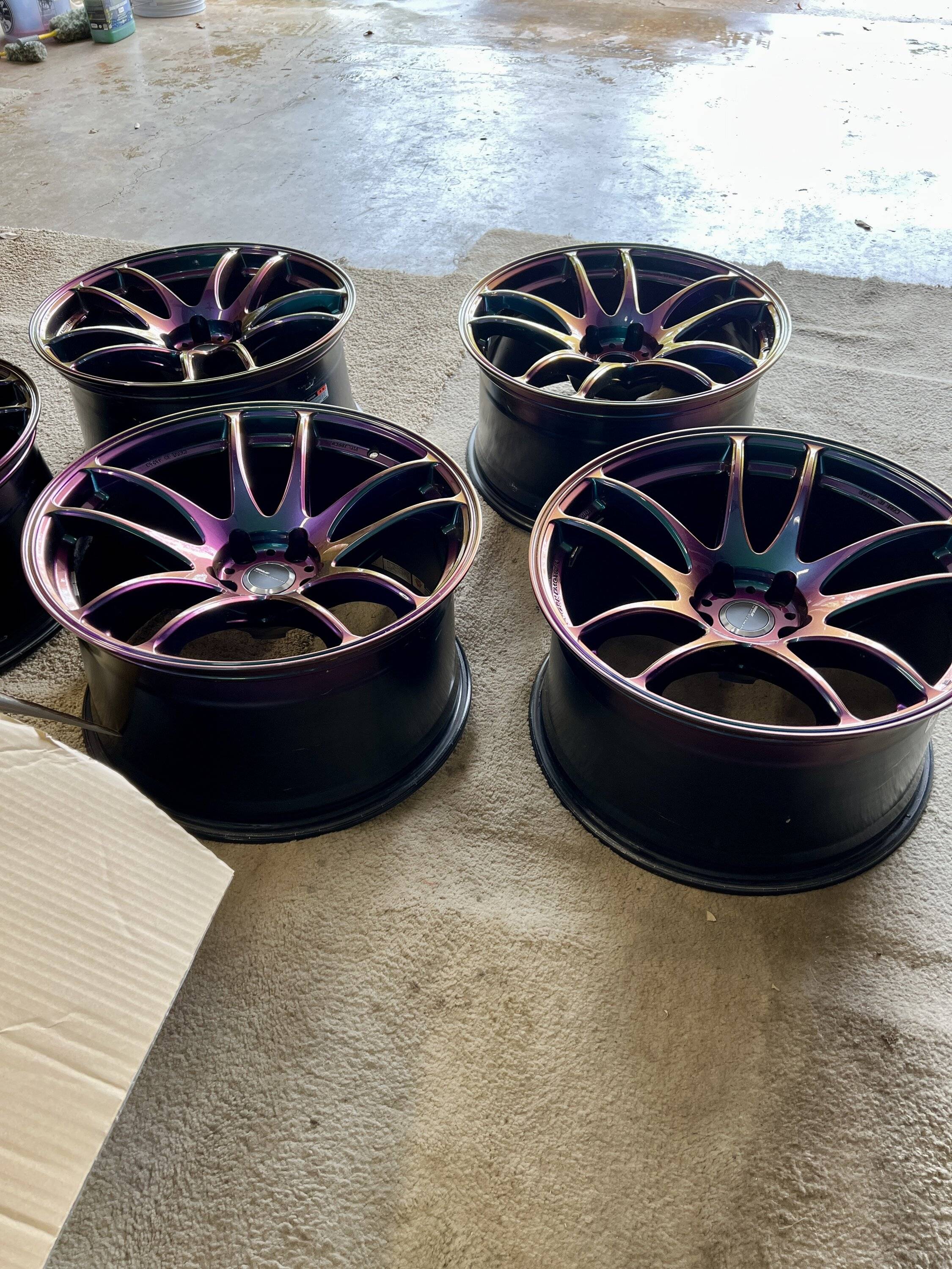 Work Wheels Japan Emotion Kiwami 19” (Buy 4 get 2 free!! Total 6 rims ...