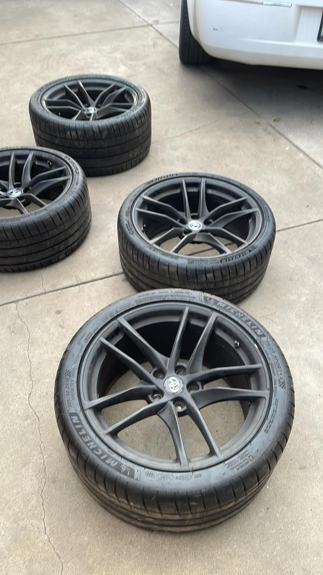 Matte Black Stock Supra 3.0 Wheels for Sale | SupraMKV - 2020+ Toyota ...