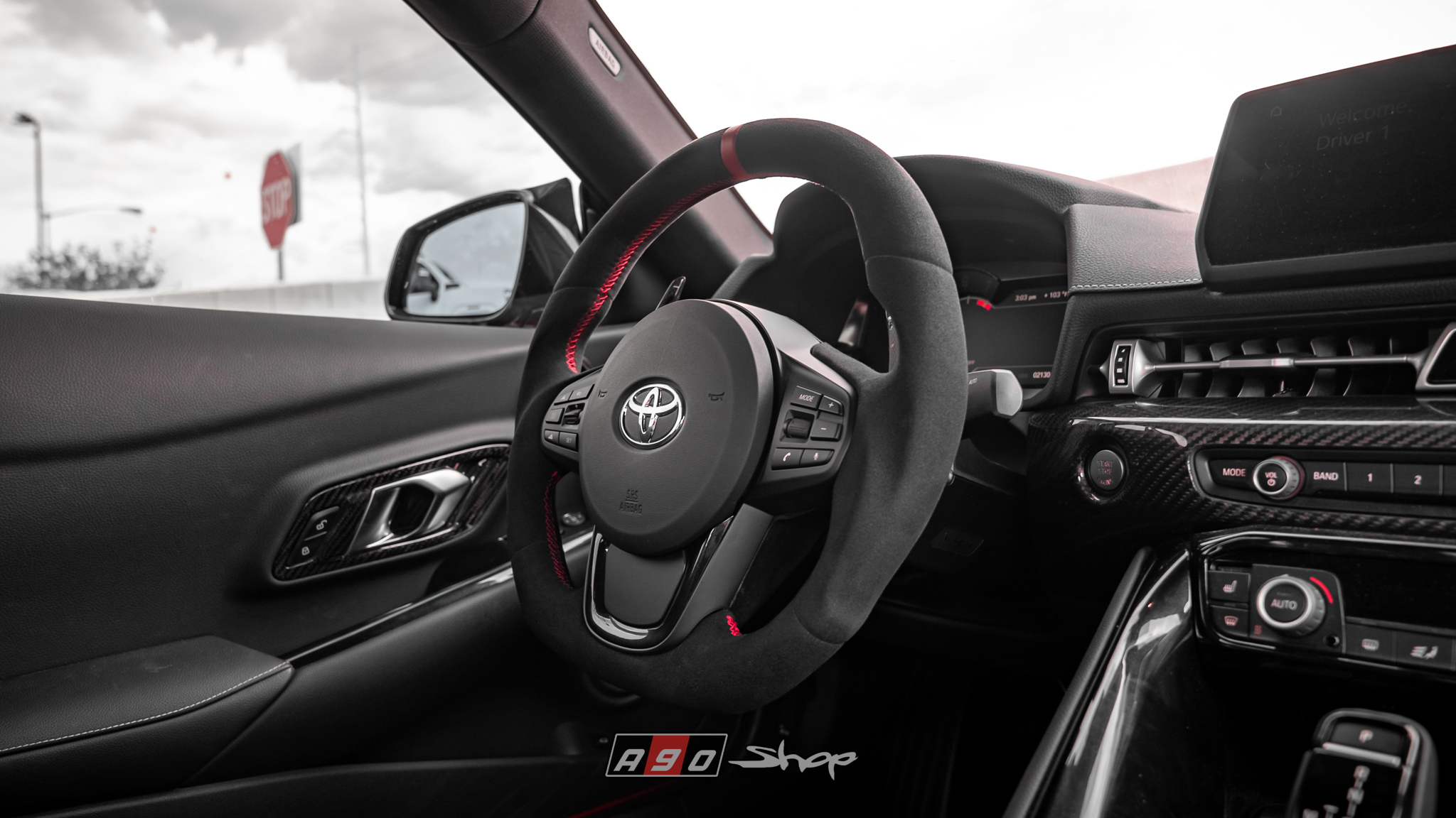 Rexpeed Black Suede Steering Wheel4.jpg